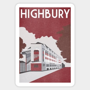 Highbury Sticker